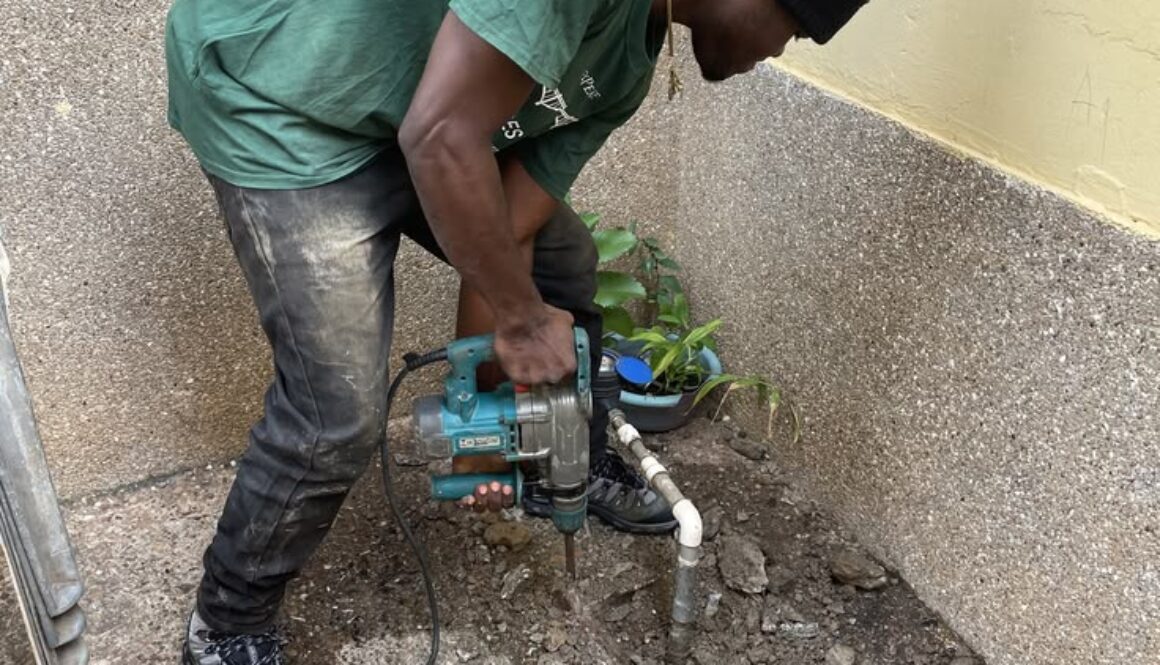 The punctual plumber